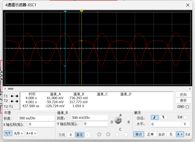 截止失真示波器图 image-20240411230439250